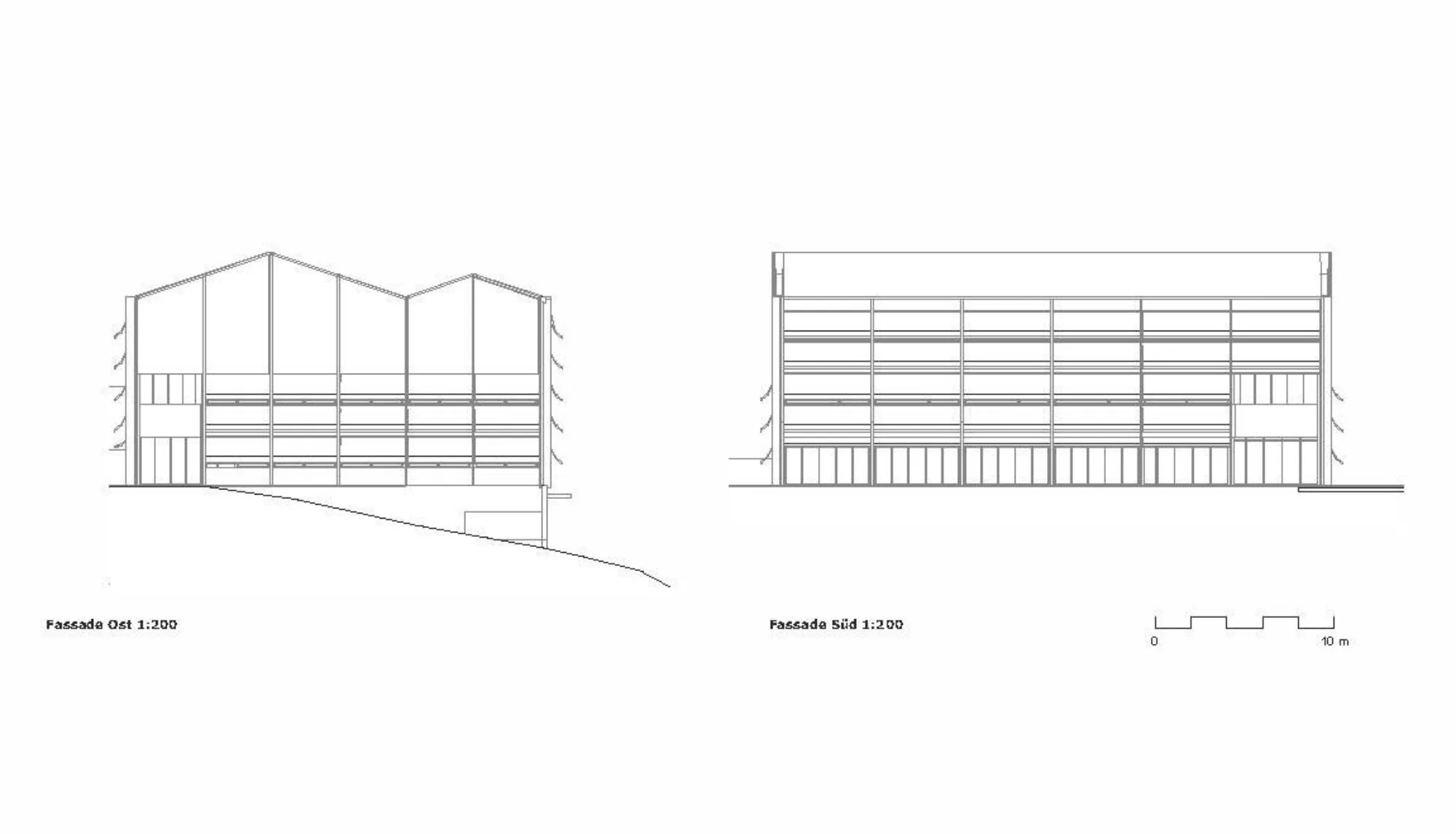 Fassade Ost und Süd