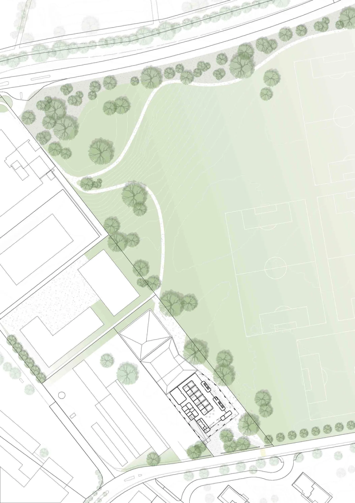 10 Ostermundigen Sporthalle Umgebung 500