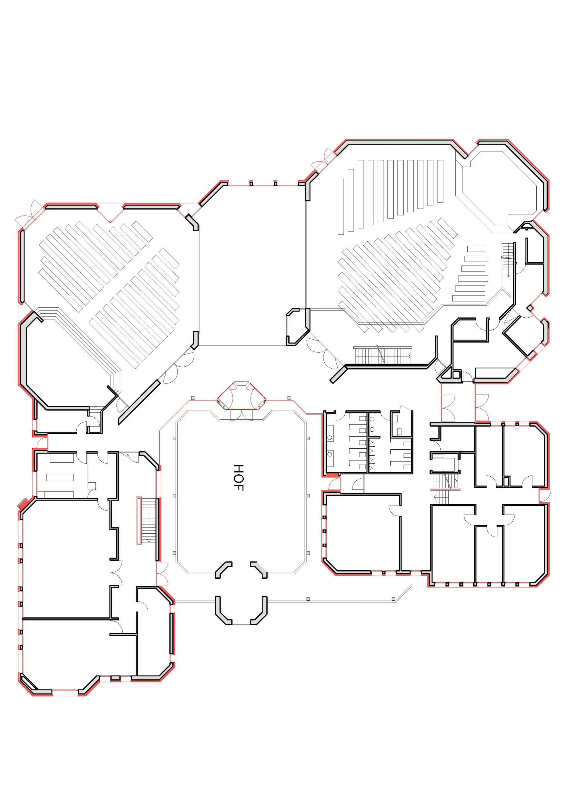 Grundriss Kirchliches Zenzrum